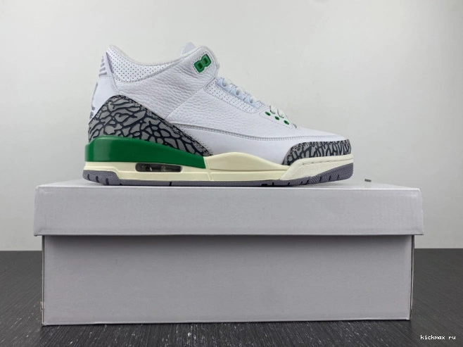 Rep 3 Lucky (W) CK9246-136 Jordan Green Retro 0630